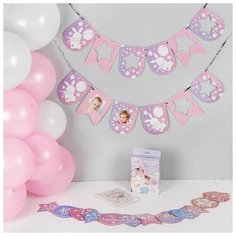 Воздушные шары Страна Карнавалия "Малышка", фотоальбом, гирлянда, наклейки, 24 предмета (3840021)