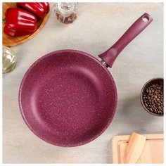 Сковорода Kukmara Trendy style, d 24 см, с ручкой, антипригарное покрытие, мистерия
