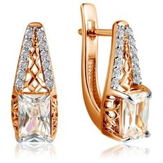 Бронницкий Ювелир Серьги из красного золота 26611597000