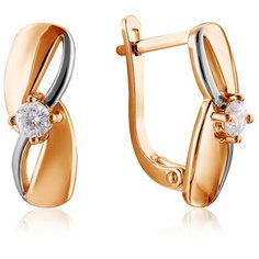 Бронницкий Ювелир Серьги из красного золота R6311731000