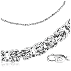 Бронницкий Ювелир Браслет из белого золота 620507100, 19 см, 7.9 г