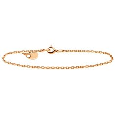 Бронницкий Ювелир Браслет из красного золота Д0268-050929#б, 26 см, 1.73 г