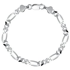 Бронницкий Ювелир Браслет из серебра 312-187, 22 см, 12.96 г