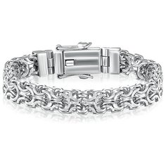 Бронницкий Ювелир Браслет из серебра 130-127, 24 см, 60.16 г