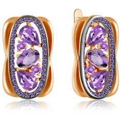 Бронницкий Ювелир Серьги из красного золота Д0268-724696