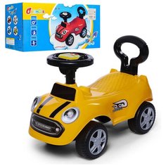 Каталка толокар со звуком, желтая, 616А Best Like