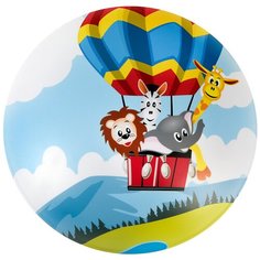 Светильник светодиодный настенно-потолочный детская тематика Друзья, 18Вт, 4500К, провод с выкл., 220В Camelion LBS-7720