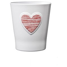 Кашпо для цветов / Горшок керамический для цветов и растений LOVELY HEARTS / Германия Soendgen