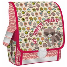 Ранец детский красный для девочки. My Forest Friend ПСВ Холдинг