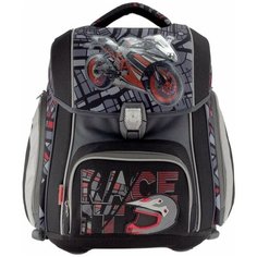 Ранец школьный Мотоспорт, с эргономической спинкой ПСВ Холдинг