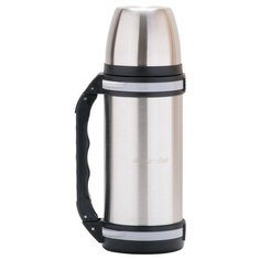 Термос 1000ml. из нержавеющей стали с ручкой и ремешком Kamille