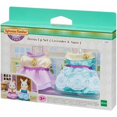 Набор "Модные платья (лавандовое и бирюзовое)" Sylvanian Families
