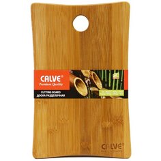 Разделочная доска Calve CL-7033, 30.5х19.2 см, коричневый