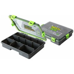 Контейнер для снастей и приманок Yoshi Onyx Patch Box, цвет: зеленый, желтый, 23 х 17,5 х 5 см