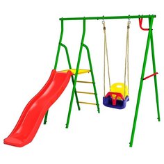 Спортивно-игровой комплекс Kampfer Alpen Baby (Детские пластиковые качели 3в1)