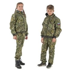 Костюм подростковый демисезонный тайган "Партизан", мозаика, размер 42