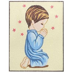 EP33 Комплект для вышивания Ангелочек 4 25х20 см АЙРИС пресс