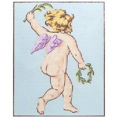 EP47 Комплект для вышивания Купидон 2 25х20 см АЙРИС пресс