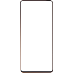 Защитное стекло с черной рамкой ROSCO для Samsung Galaxy S20 FE (Fan Edition) (Самсунг Галакси С 20), силиконовая клеевая основа