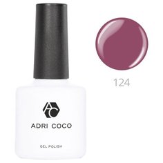 Гель-лак для ногтей ADRICOCO Gel Polish, 8 мл, 124 бордово-фиолетовый