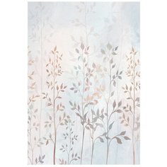 Фотообои ГРИН-ЛЮКС, флизелин эко, "Акварельные растения 190x275" Green Lux