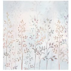 Фотообои ГРИН-ЛЮКС, флизелин эко, "Акварельные растения 260x275" Green Lux