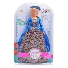 Кукла в шикарной шляпке и красивом наряде Oubaoloon