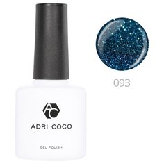 Гель-лак для ногтей ADRICOCO Gel Polish, 8 мл, 093 мерцающий морской синий
