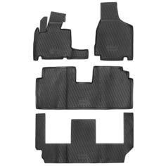 Element Коврики в салон CHRYSLER Grand Voyager RT, 2008-> 4 шт. 3 ряда (полиуретан)