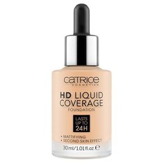 CATRICE Тональный крем HD Liquid Coverage Foundation, 30 мл, оттенок: 005 ivory beige
