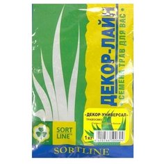 Газонная смесь SORTLINE Декор-Универсал 1кг (коробка)