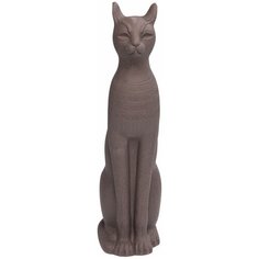 KARE Статуэтка Cat, коллекция "Кошка" 30*77*22, Керамика, Серый