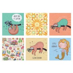 Салфетки для декупажа ассорти SDD №1218-02 33 x 33 см 12 шт. "Ленивый летний день" Love2 Art