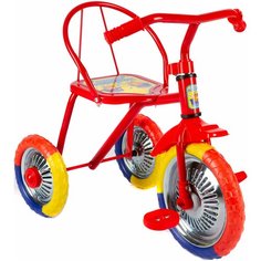 Трехколесный велосипед Озорной ветерок 10" GV-B3-2MX, красный