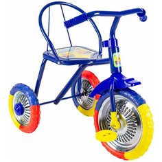 Трехколесный велосипед Озорной ветерок 10" GV-B3-2MX, синий