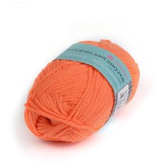 Пряжа для вязания ПЕХ Классический шнурок (60% хлопок, 40% акрил) 5х50г/135м цв.284 оранжевый Пехорка ПЕХ.КЛ.Ш.284