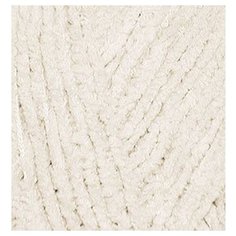 Пряжа для вязания Ализе Softy (100% микрополиэстер) 5х50г/115м цв.062 св.молочный ALIZE