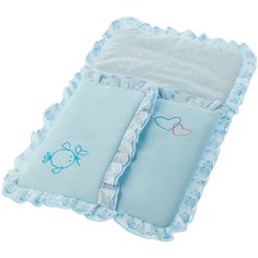 Конверт-мешок Fairy на выписку Жирафик 69 см голубой