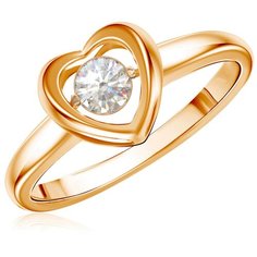 Бронницкий Ювелир Кольцо из красного золота RD0000321205, размер 17