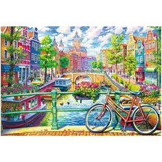 Пазлы 1500 деталей"Амстердамский канал" Trefl