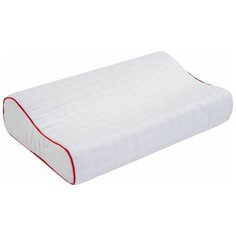 Подушка Даргез ортопедическая Антистресс 30 х 50 см белый