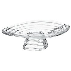 Crystalite Bohemia Блюдо Wave 36 х 28 см бесцветный