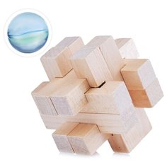 Головоломка Щепочка деревянная, 12 деталей (D0666-4)