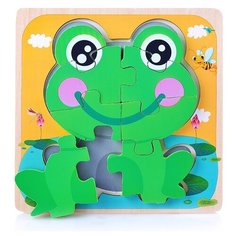 Пазл-вкладыш Щепочка "Лягушка" (D0828)