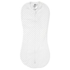 Конверт для пеленания новорожденных на молнии SwaddlePod серые звезды Summer Infant