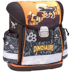 Ранец Belmil Classy - Dino, Динозавр, коричневый