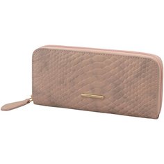 Портмоне на молнии Dimanche "Nice" розовый 793, натуральная кожа