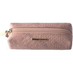 Ключница на молнии большая Dimanche "Nice" розовый 795/1, натуральная кожа