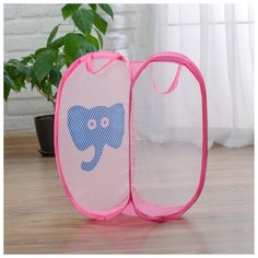 Корзина для игрушек ZABIAKA "Слоники"