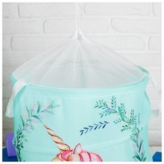 Корзина для игрушек ZABIAKA "Милый единорог"